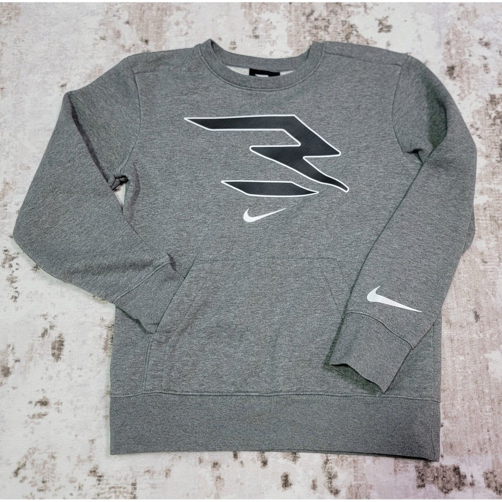 Nike 3BRAND by Russell Wilson boys' logo pullover Crewneck Size 10/12